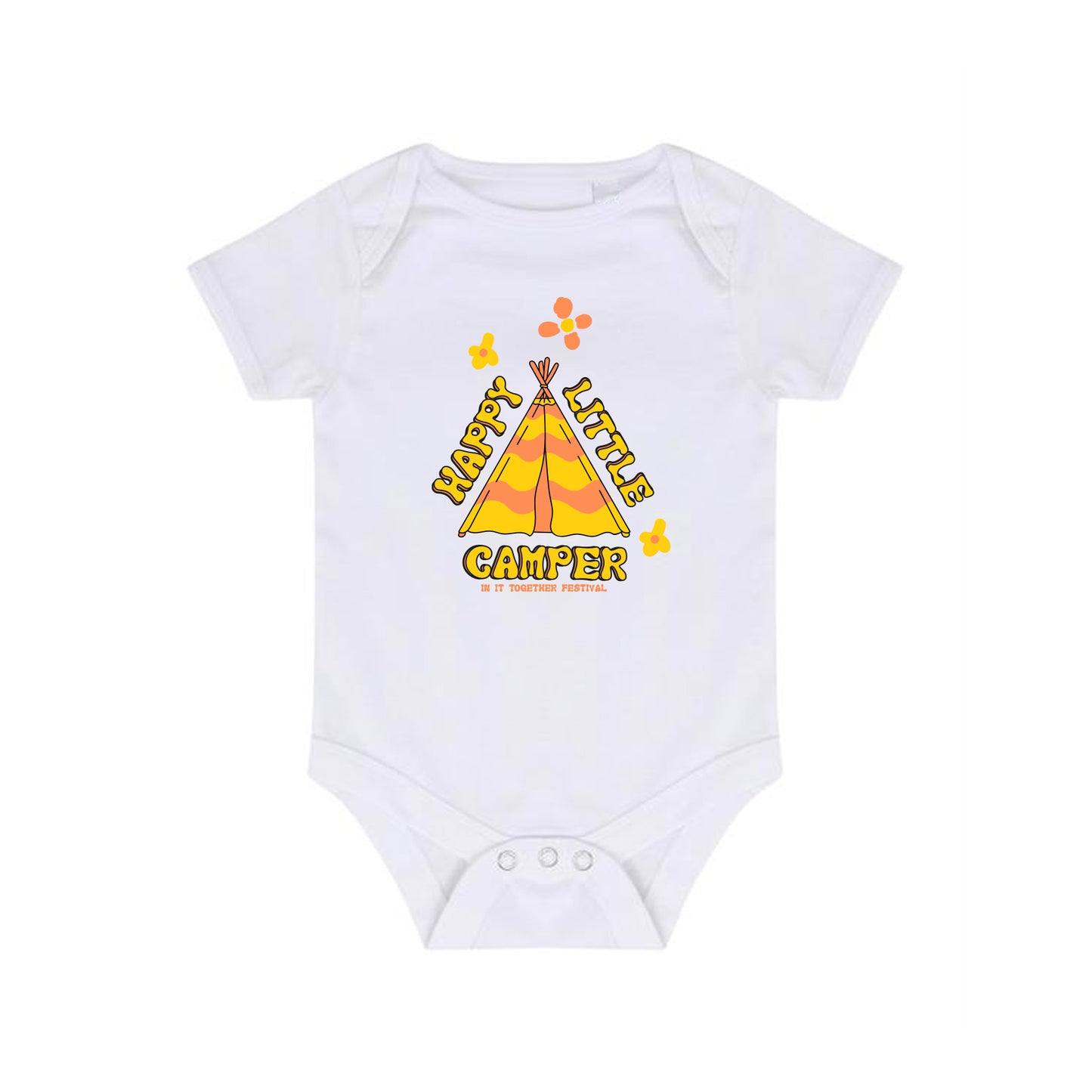 In It Together 2023 Babygrow (White) SALE